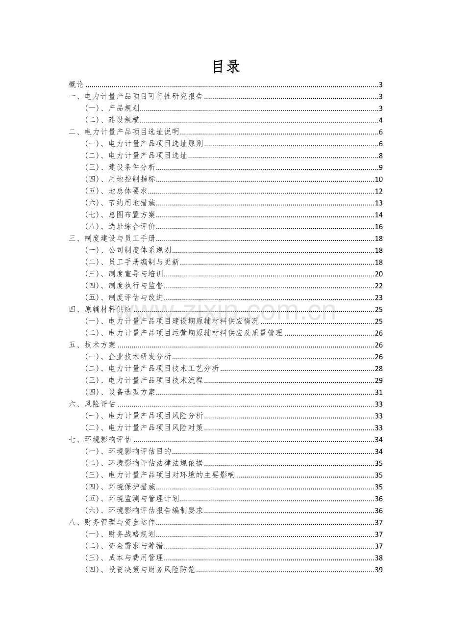 电力计量产品项目可行性研究报告.docx_第2页