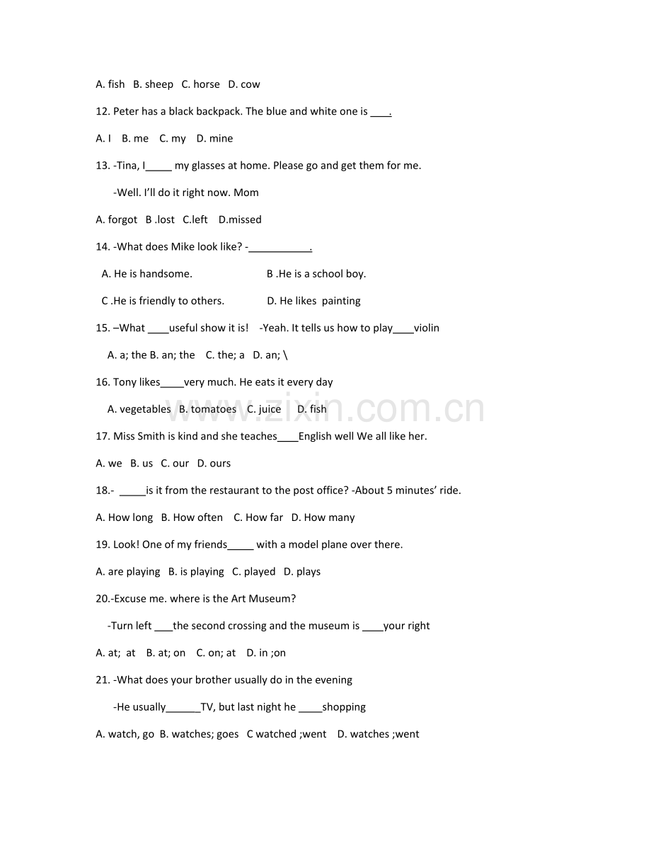 七下英语错题.docx_第2页