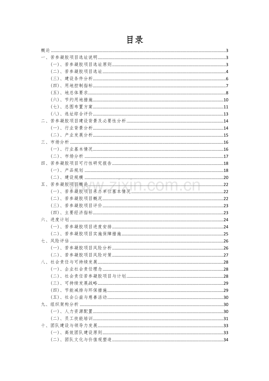 苦参凝胶项目可行性研究报告.docx_第2页