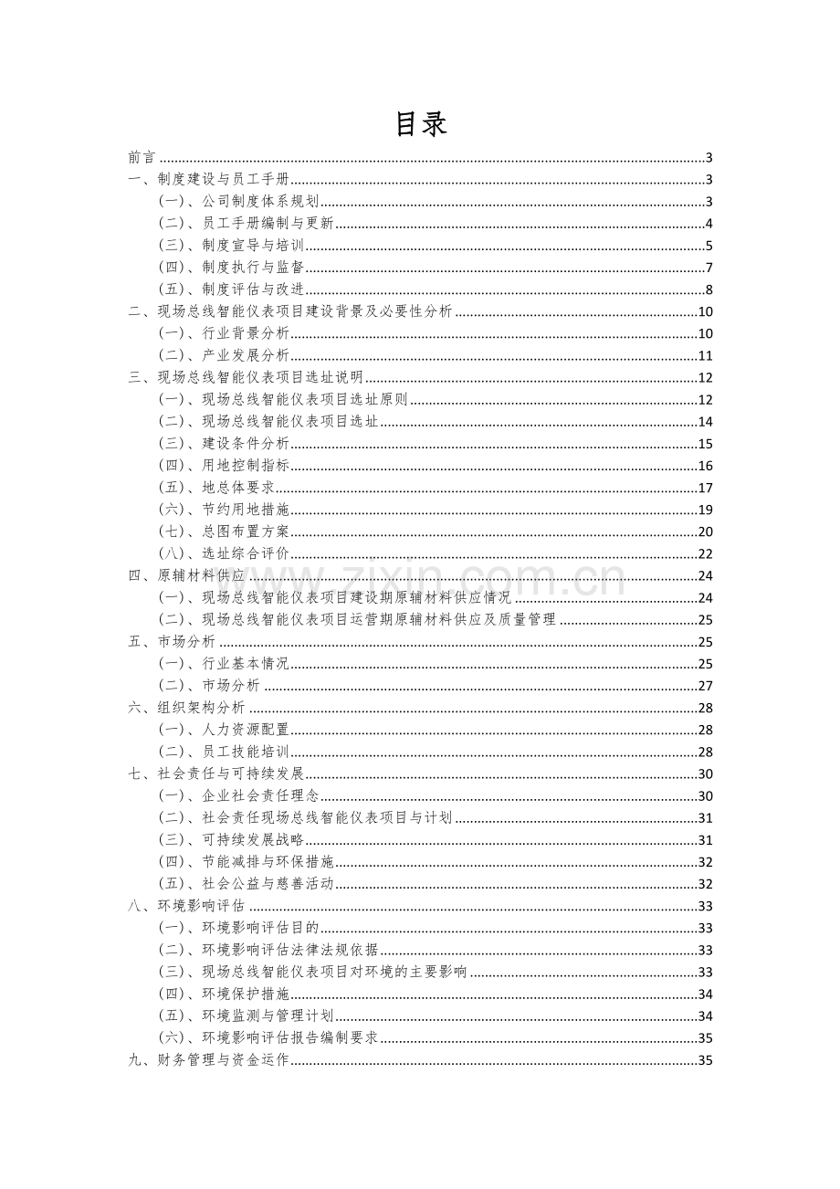 现场总线智能仪表项目创业计划书.docx_第2页