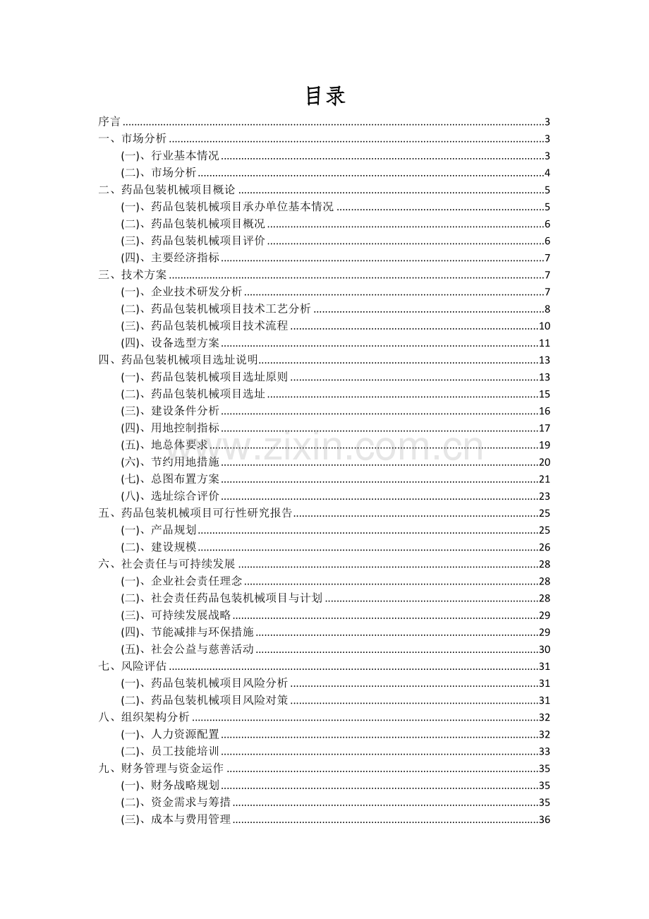 药品包装机械项目可行性研究报告.docx_第2页