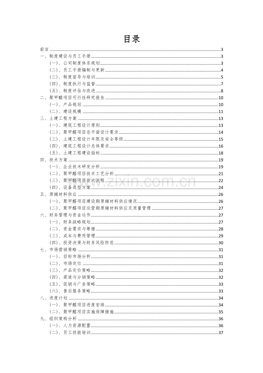 聚甲醛项目创业计划书.docx_第2页