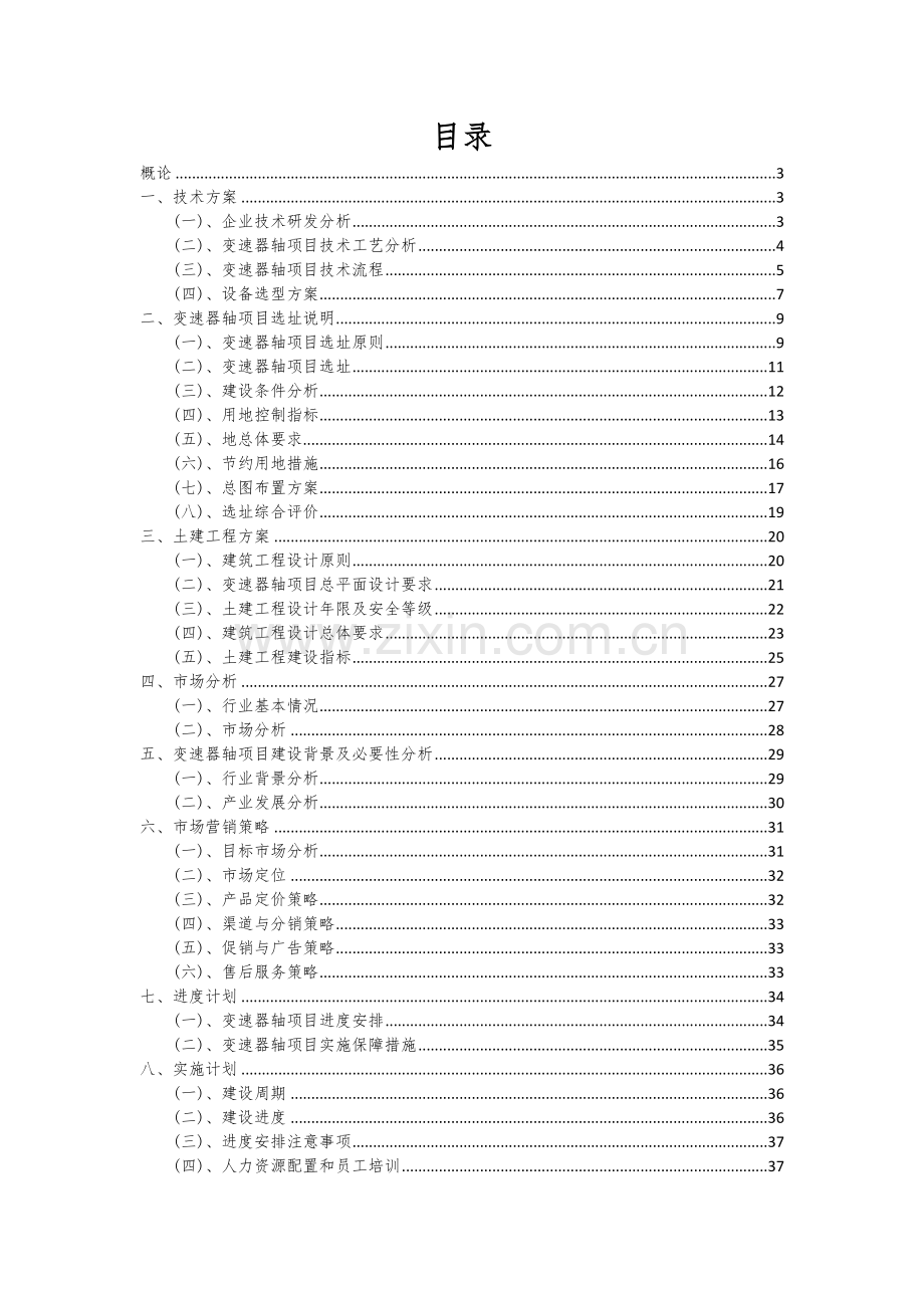 变速器轴项目创业计划书.docx_第2页
