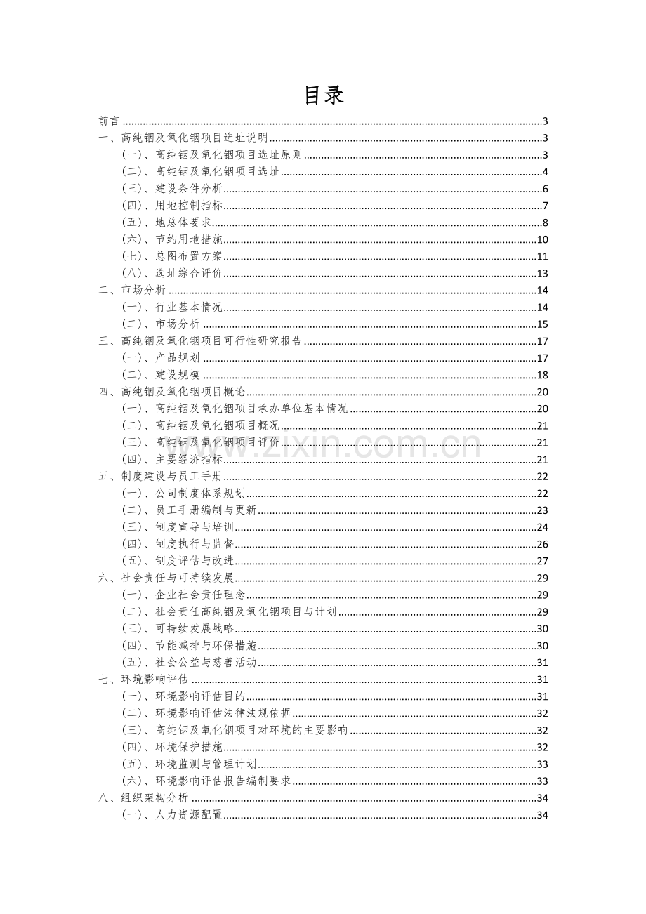 高纯铟及氧化铟项目可行性研究报告.docx_第2页