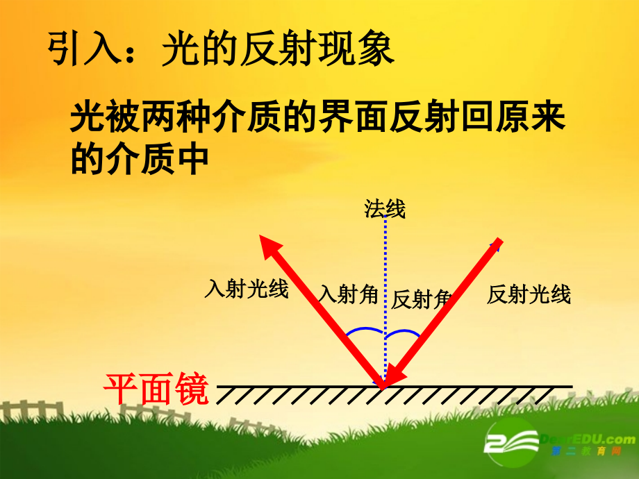 高中物理：13.1《光的折射》课件(第1课时)(新人教版选修3-4).ppt_第2页