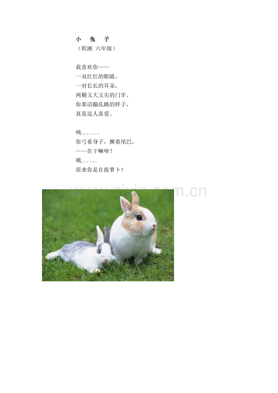 小乌鸦喝水1儿童小诗2.doc_第1页