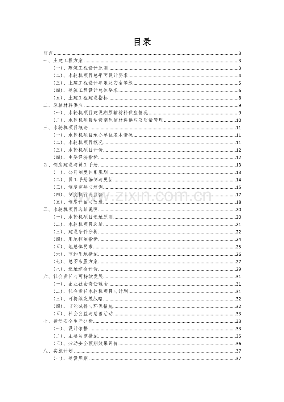 水轮机项目可行性分析报告.docx_第2页