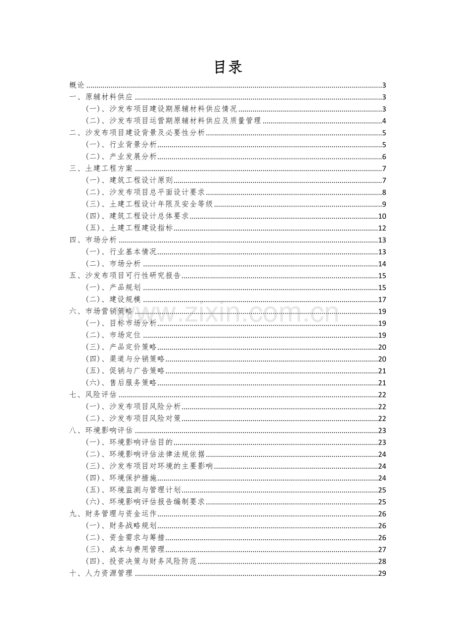 沙发布项目商业计划书.docx_第2页