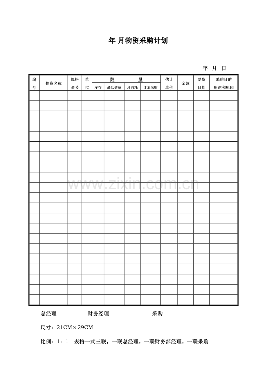 酒店财务部所有表单.docx_第1页
