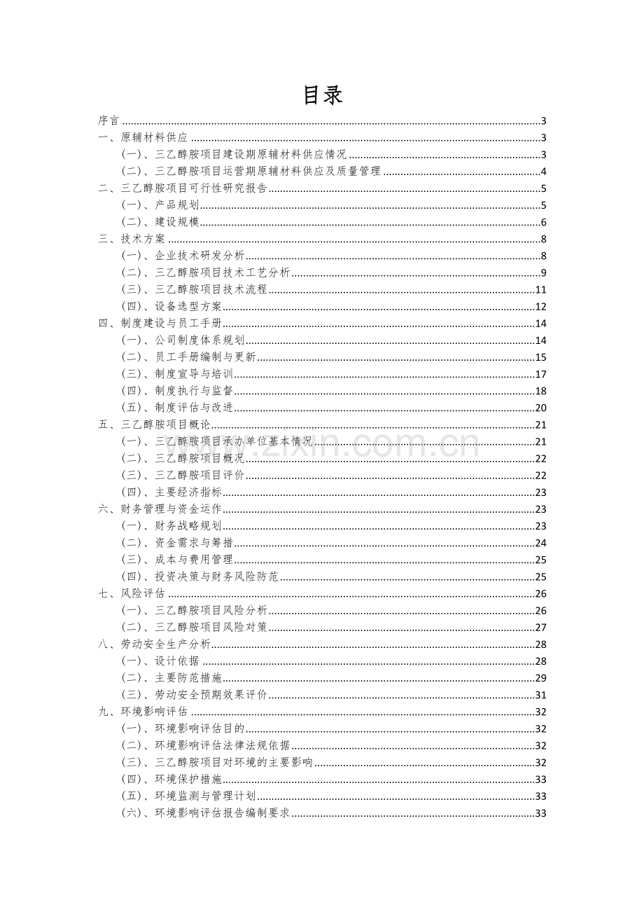 三乙醇胺项目商业计划书.docx_第2页