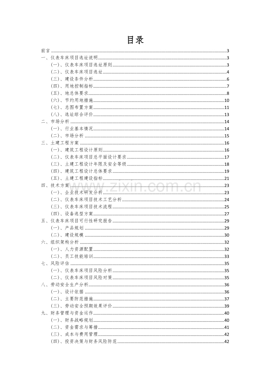 仪表车床项目可行性分析报告.docx_第2页