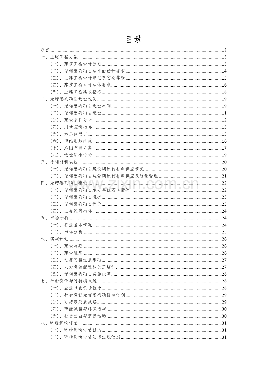 光增感剂项目可行性分析报告.docx_第2页