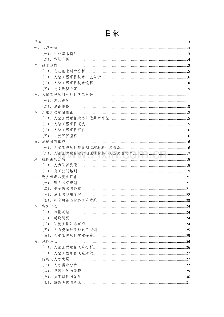 人脑工程项目商业计划书.docx_第2页