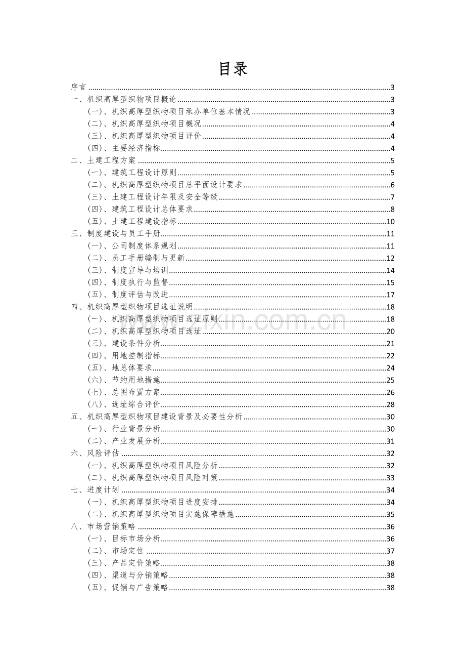 机织高厚型织物项目可行性研究报告.docx_第2页