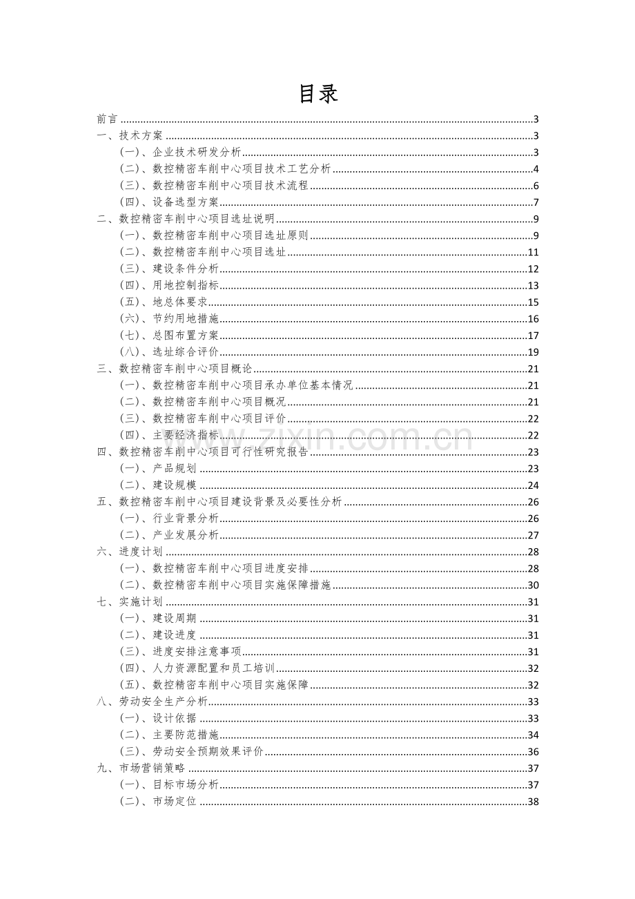 数控精密车削中心项目可行性研究报告.docx_第2页