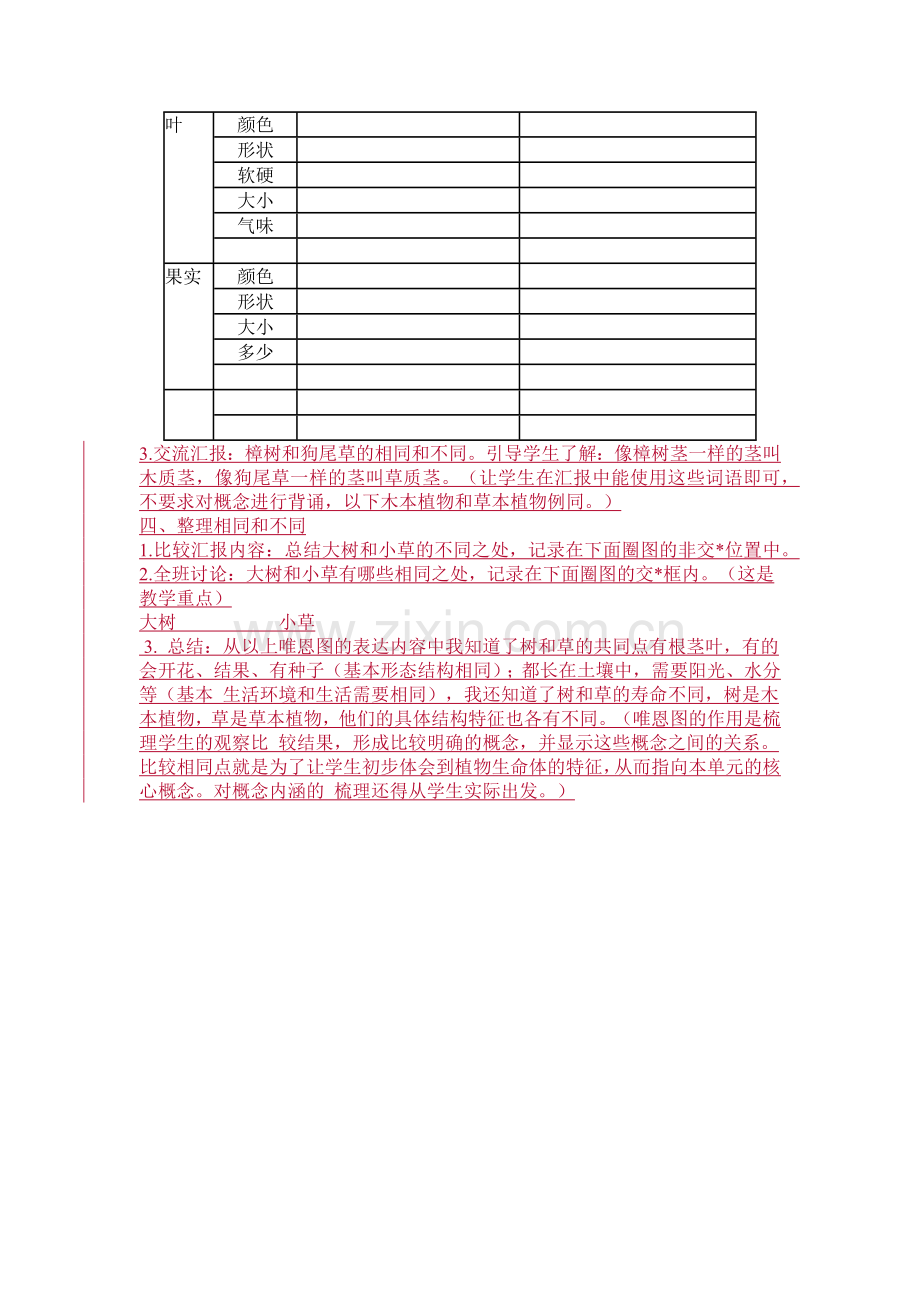 《大树和小草》教案.docx_第2页