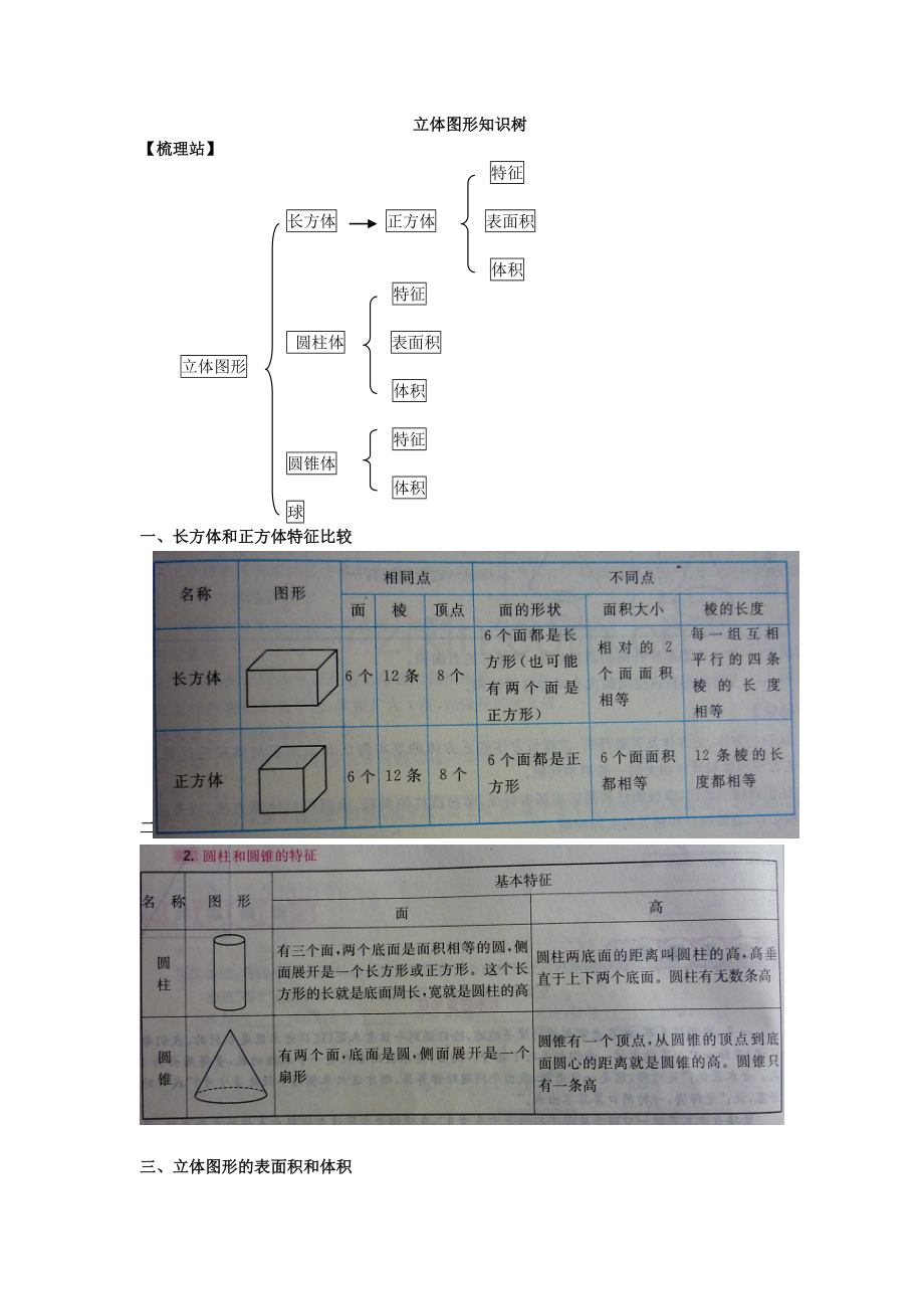 六下立体图形知识树.doc_第1页