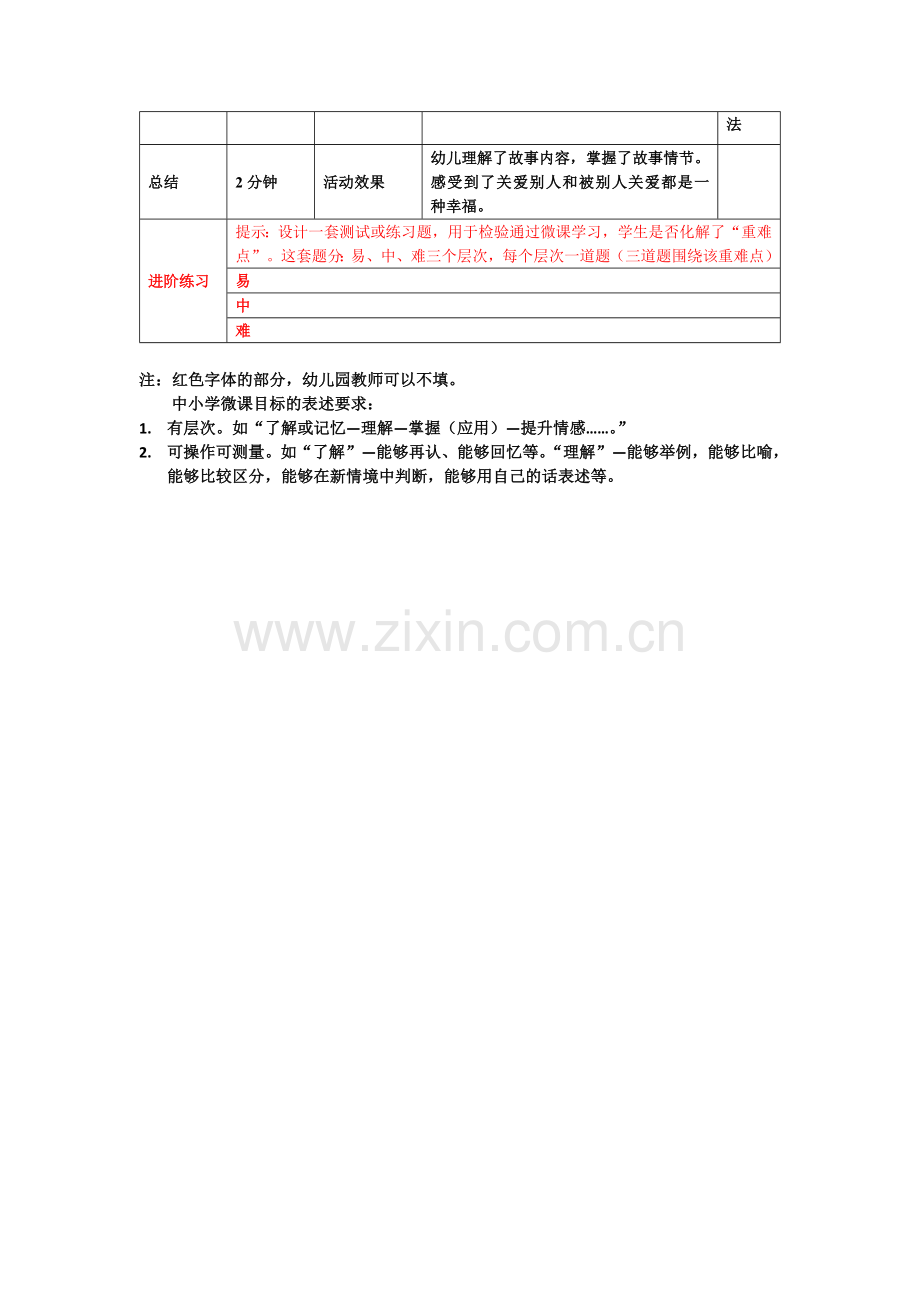 微课设计模板.doc_第2页