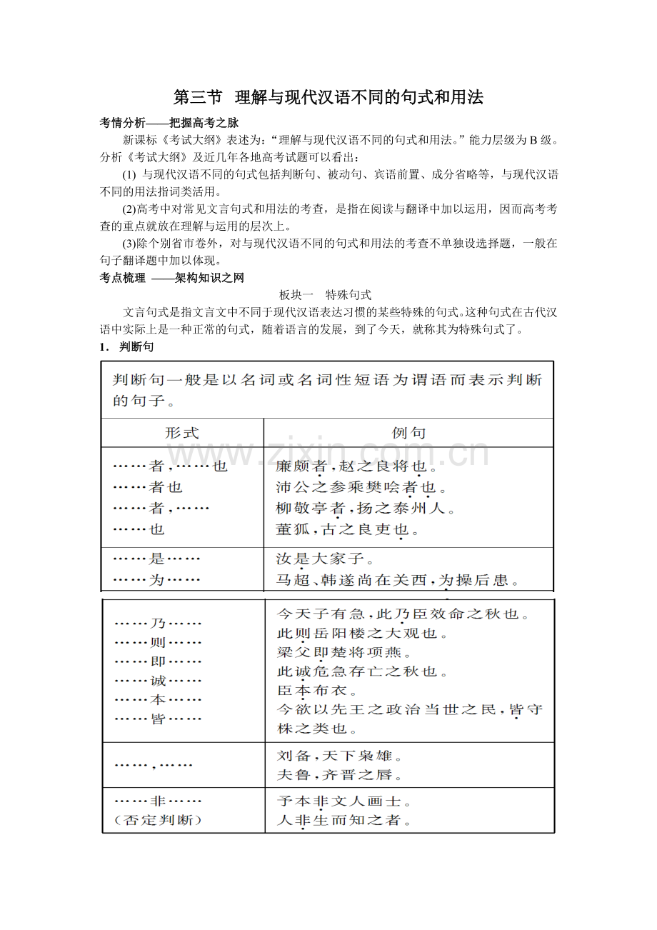 文言文句式和用法.doc_第1页