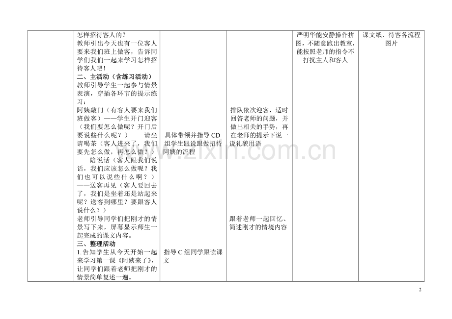 学科教学活动卡（实验班版本）.doc_第2页