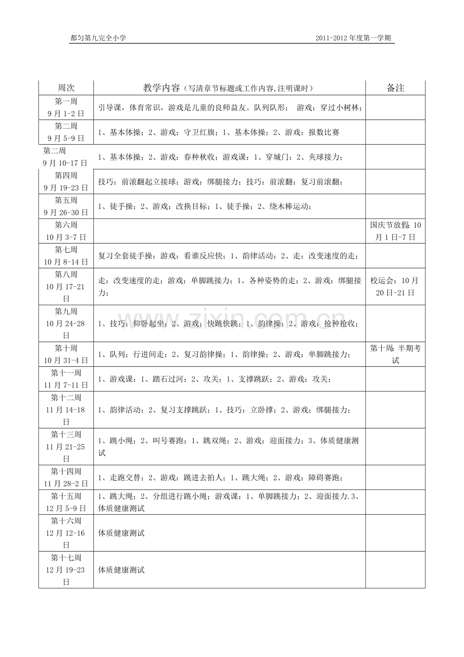新课标小学六年级体育教案.doc_第2页