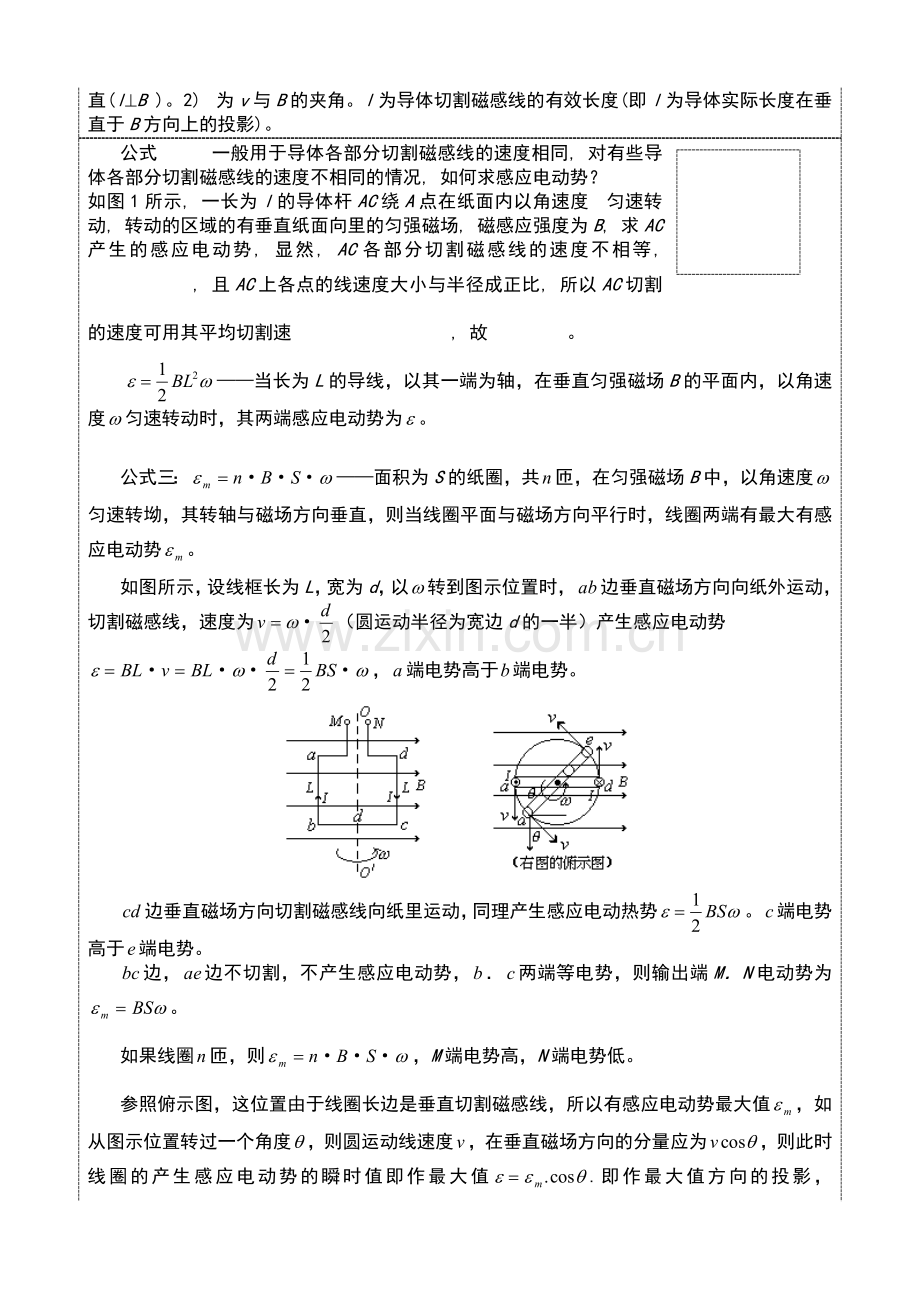 高中人教版物理选修3-2知识点及公式(非常齐全)-2.doc_第2页