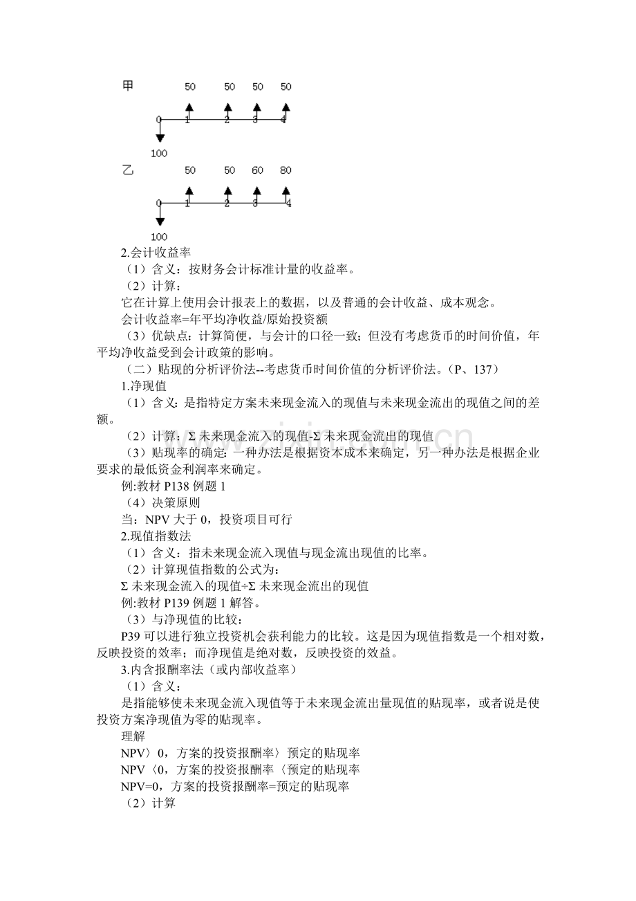 投资管理评价的基本方法.docx_第2页