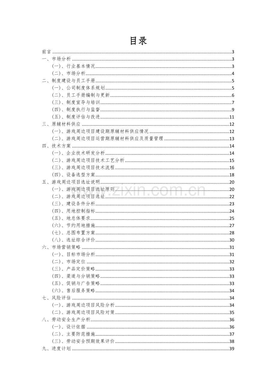 游戏周边项目商业计划书.docx_第2页