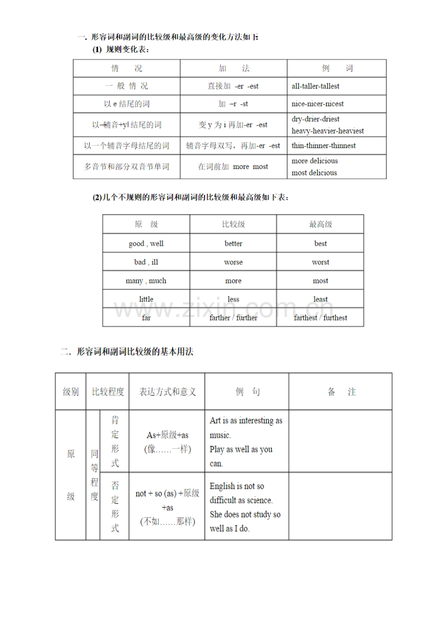 高复形容词副词.doc_第1页