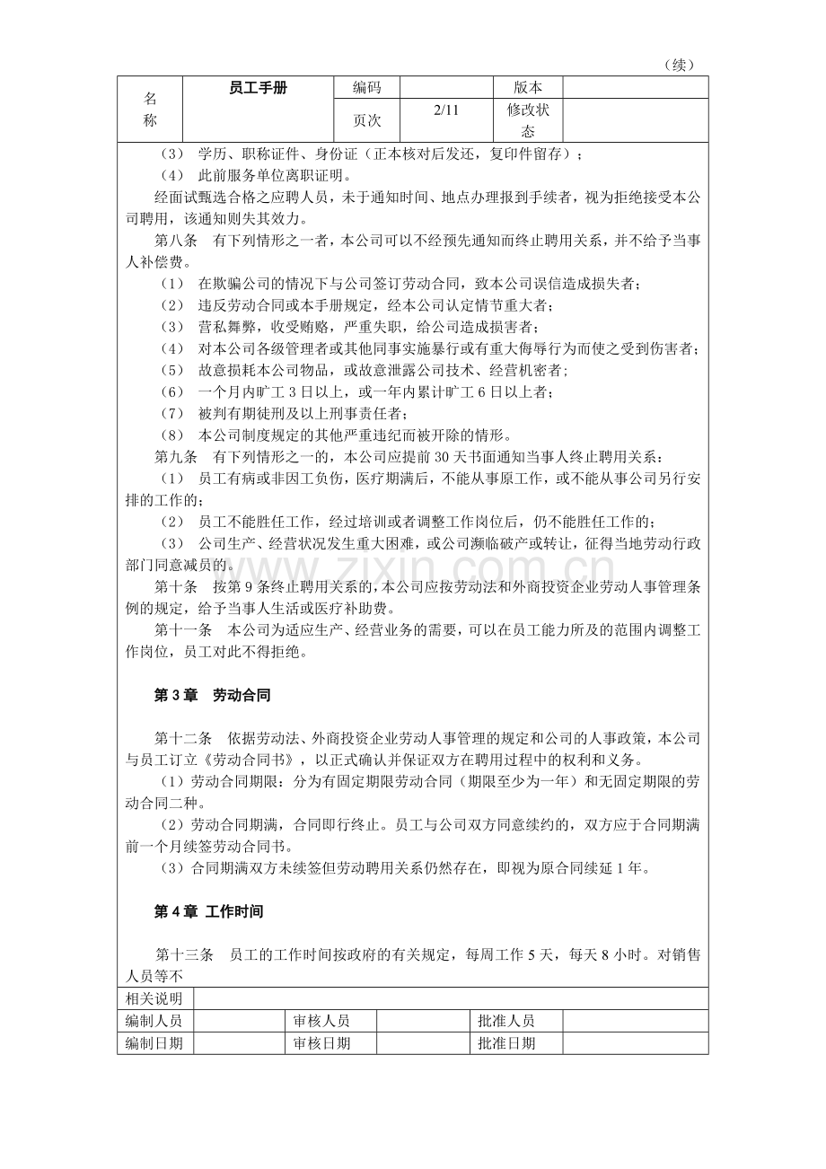 员工手册（简略版）.docx_第2页