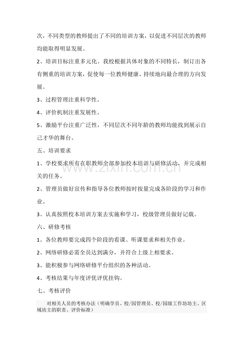 驼背柳小学教师校本研修管理考核制度实施方案.docx_第2页