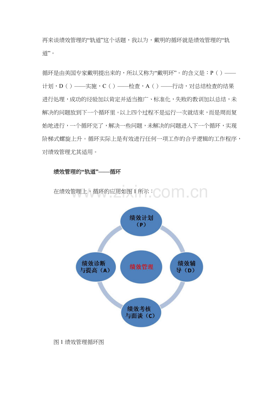 绩效管理的轨道之PDCA循环.docx_第2页