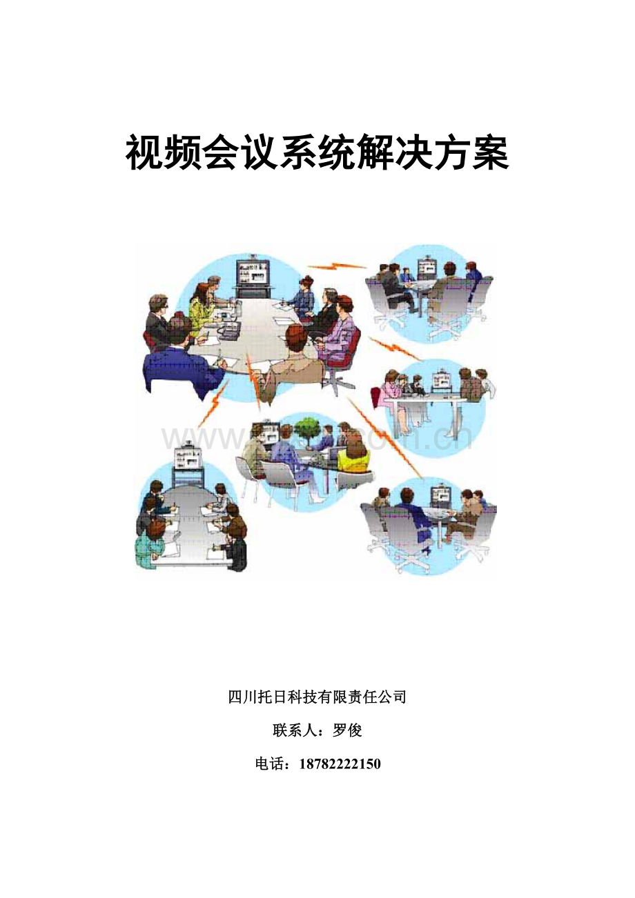 网络视频会议系统设计方案.docx_第1页