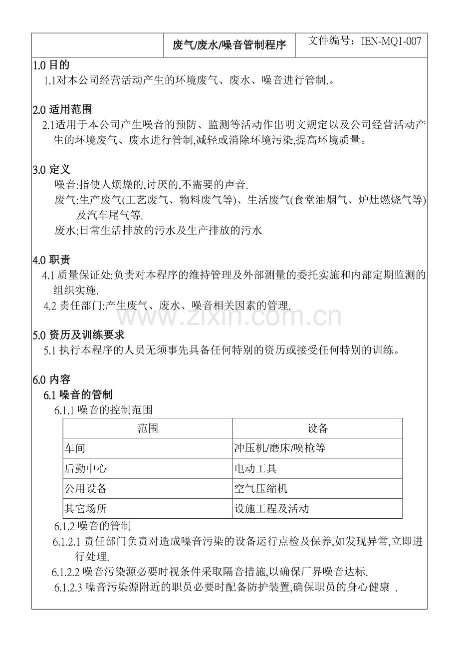废气废水噪音管制程序.docx_第2页