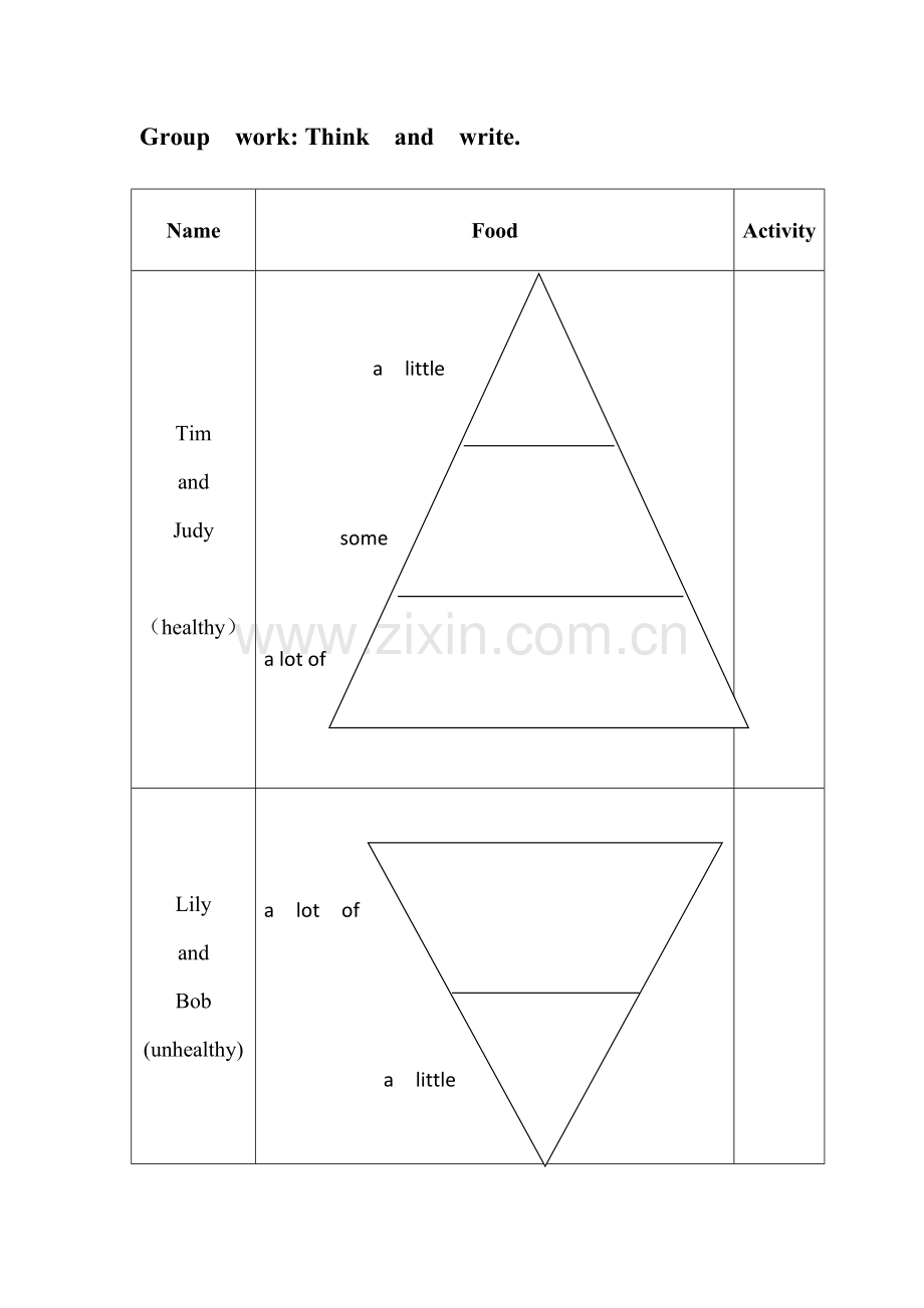 食物调查表格.docx_第1页