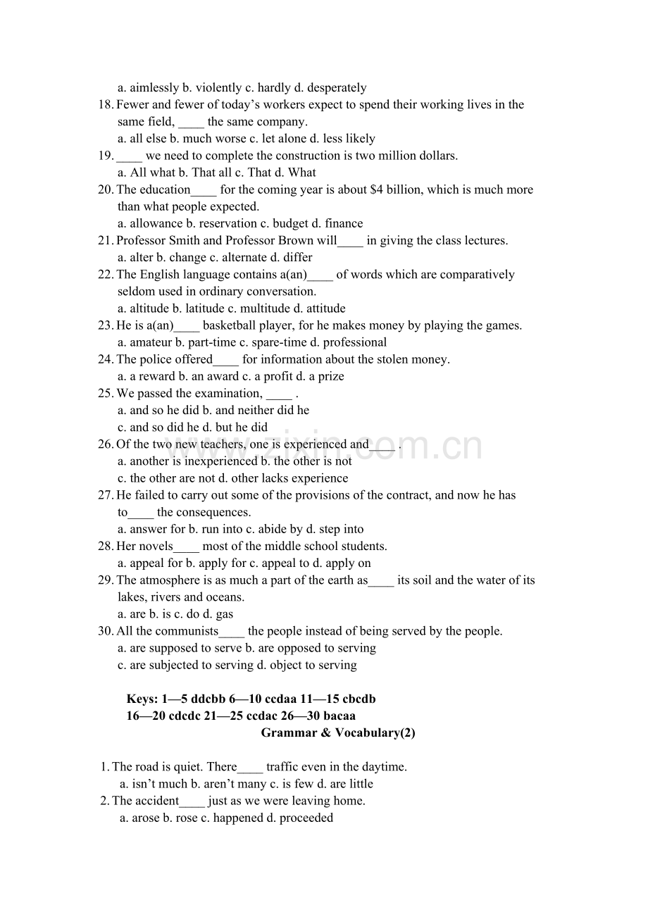 大学英语第三册部分习题.doc_第2页
