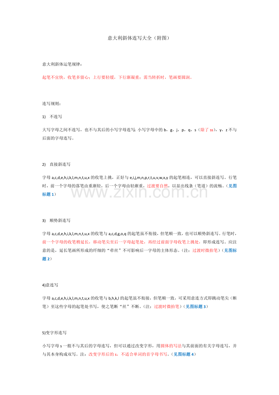 意大利斜体连写大全(附图).doc_第1页