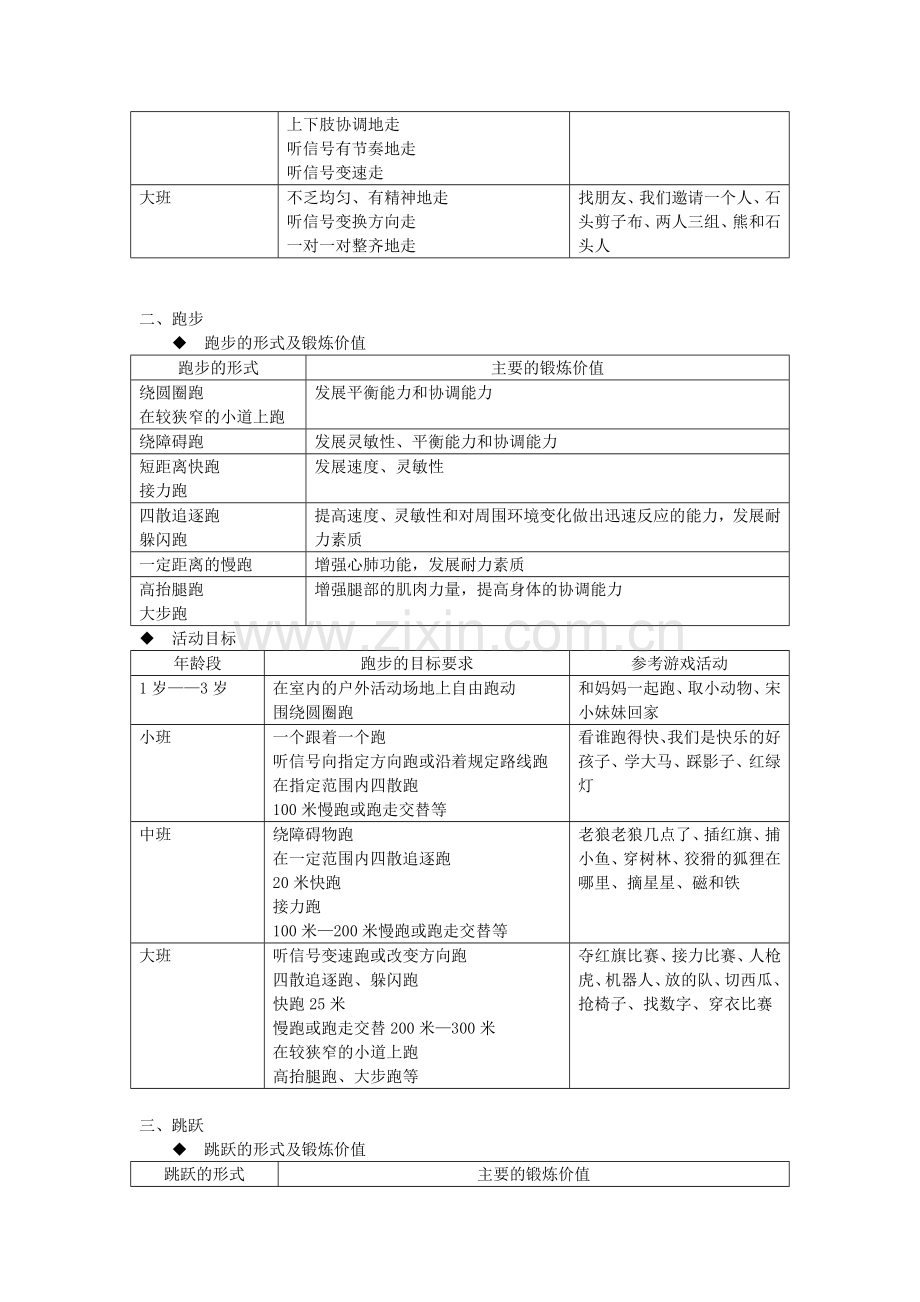 幼儿动作发展内容及目标.doc_第2页