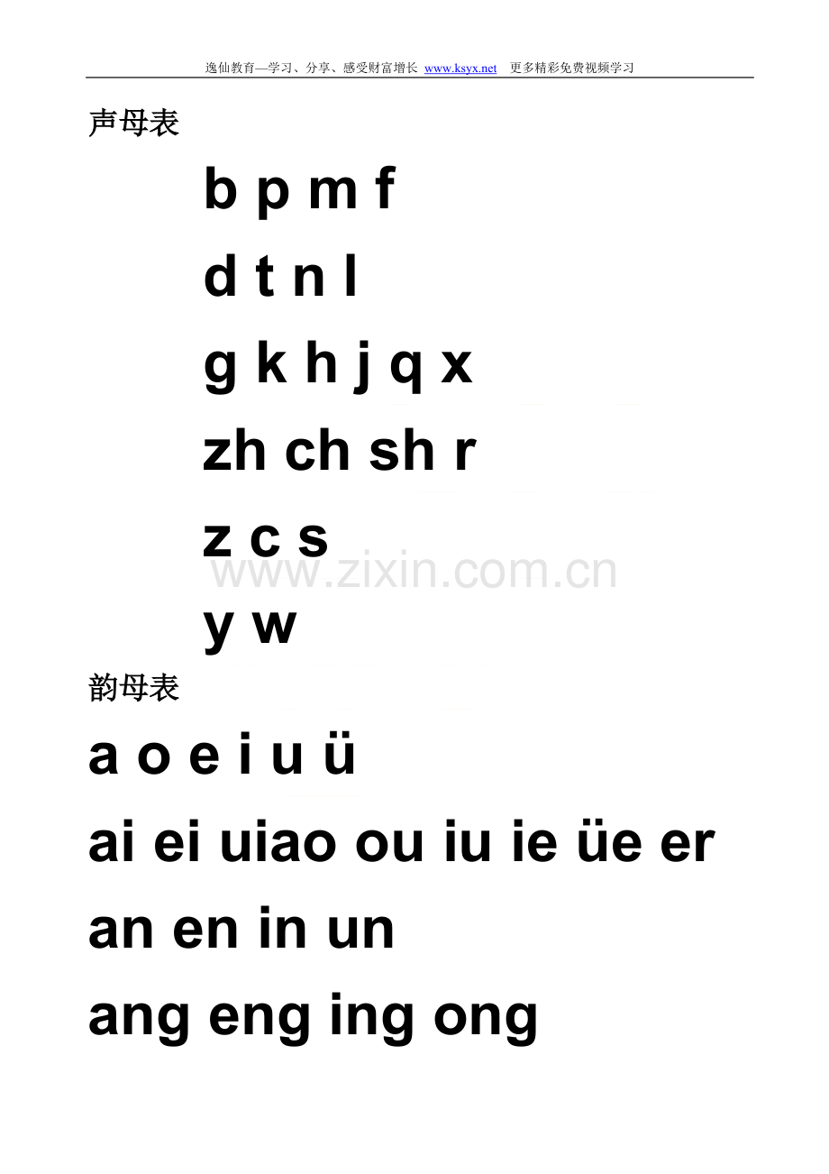 学习汉语拼音字母表自然拼读法.doc_第2页