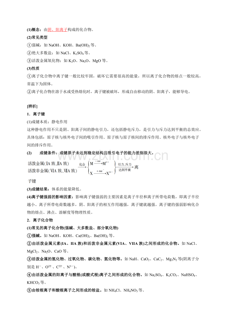 离子键(解析版)(苏教版2019必修第一册).docx_第2页