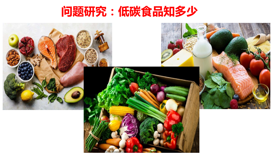问题探究：低碳食品知多少.pptx_第1页