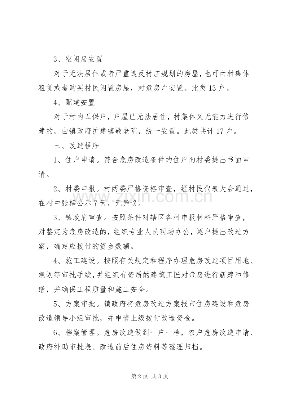 镇委办农村危房改造意见.docx_第2页