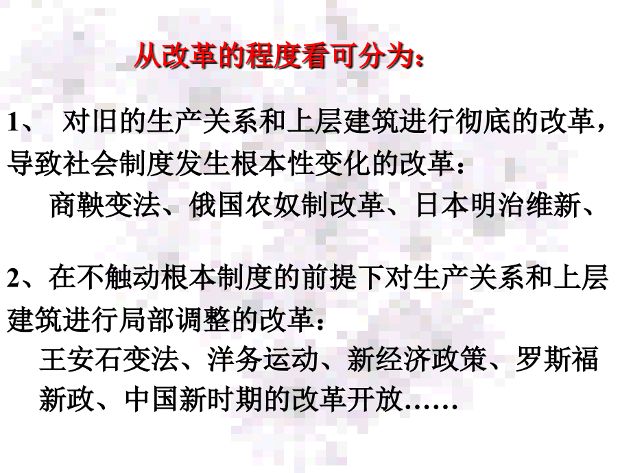 高三历史课件：改革专题.ppt_第1页