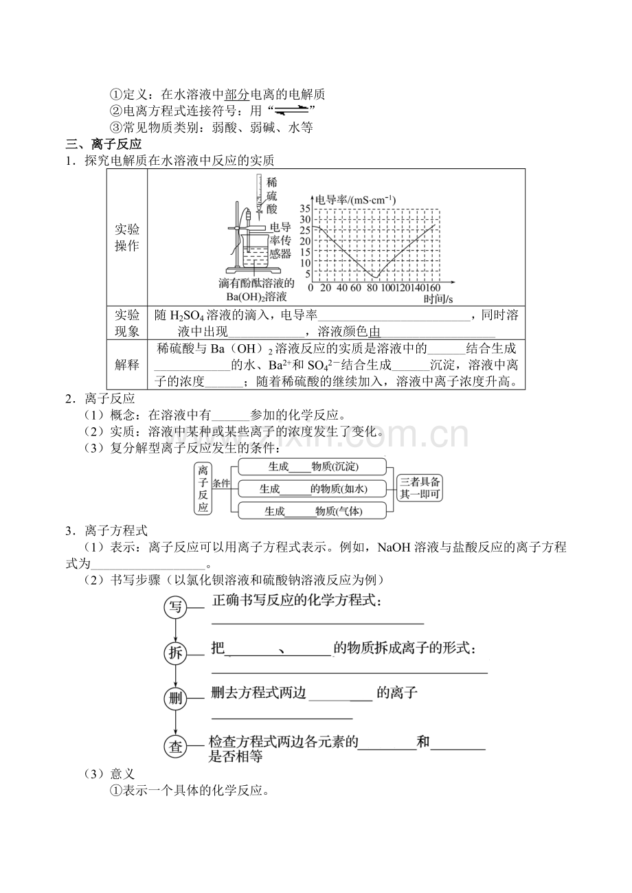 第09讲-电解质--离子反应(原卷版).docx_第2页