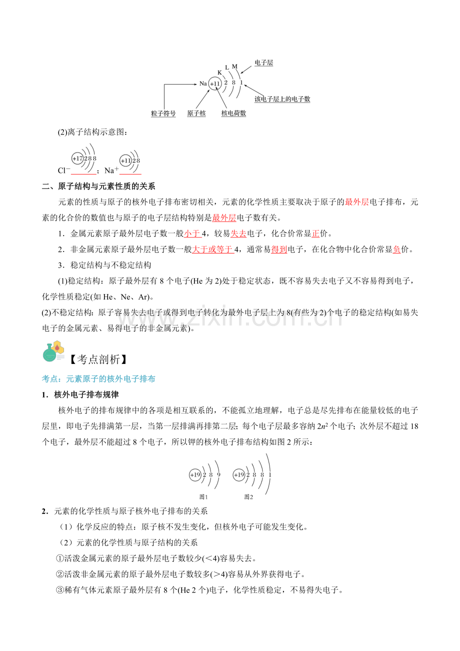 第17讲-原子核外电子排布(苏教版2019)(解析版).docx_第2页