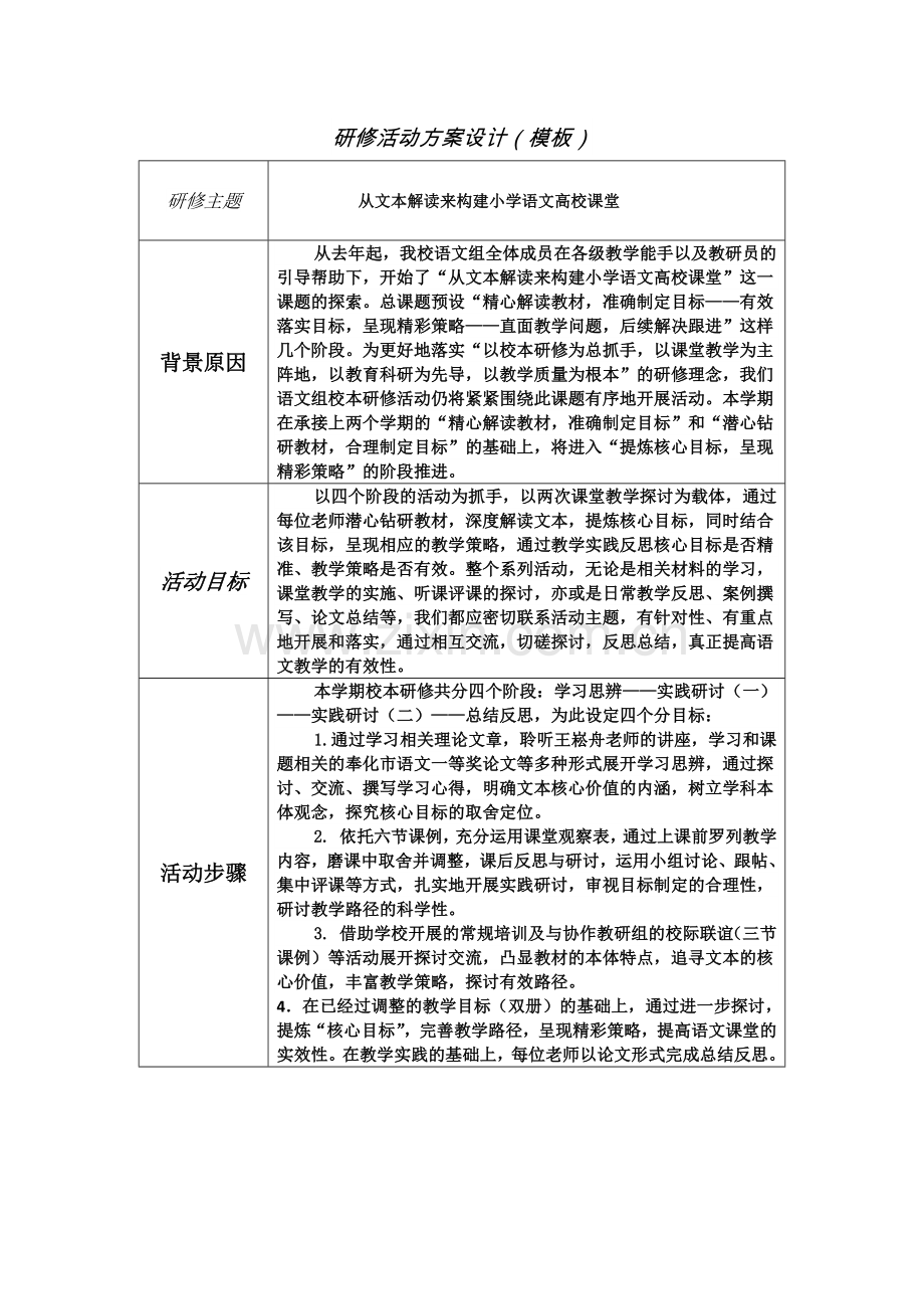 研修活动方案设计(府谷齐昕).docx_第1页