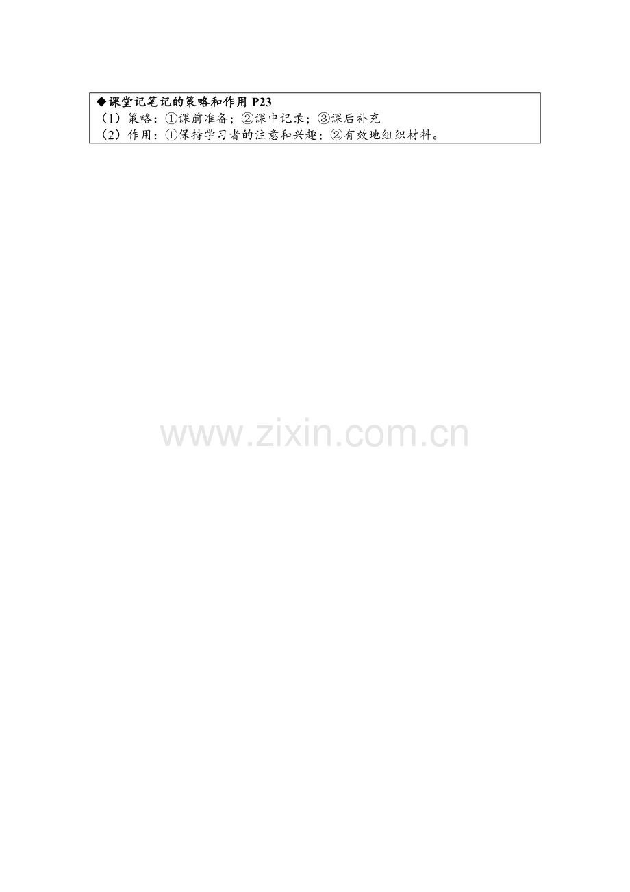 第二课-学习新天地(核心知识梳理)-2024-2025七年级上册道德与法治同步备课金牌课件(部编版).docx_第2页