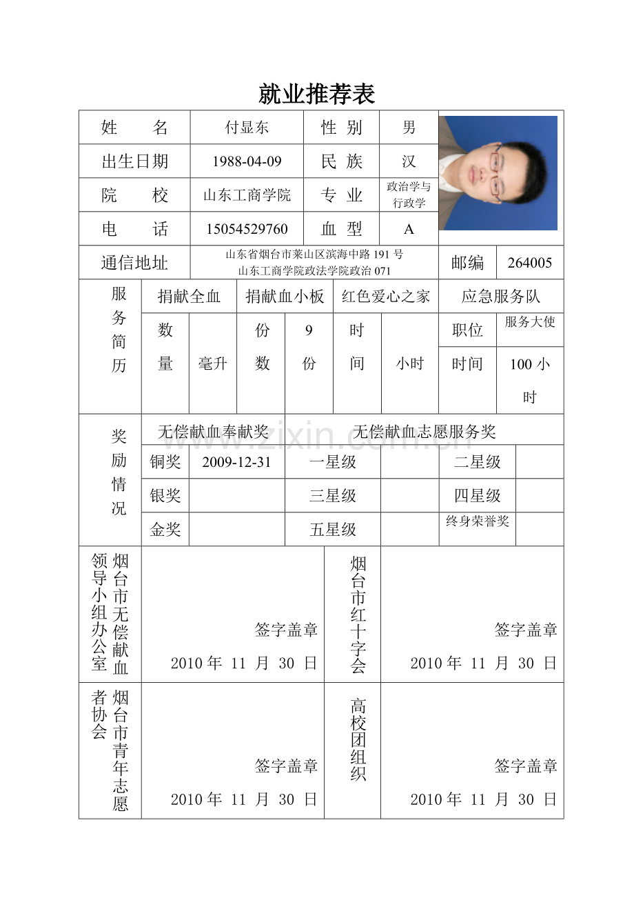填写模板(付显东).doc_第2页