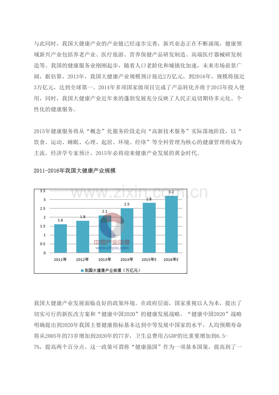 大健康产业在国内近年来的发展态势.doc_第2页