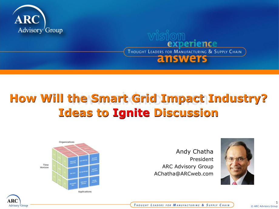 How Will the Smart Grid Impact Industry智能电网英文版_34页.pdf_第1页